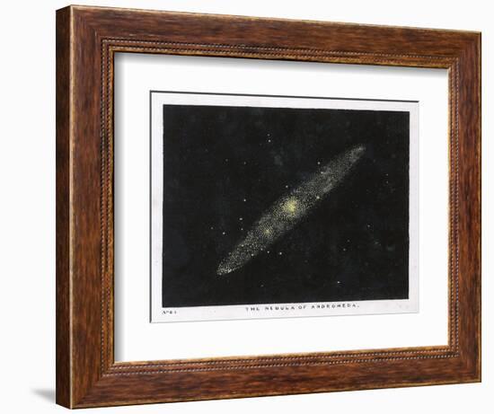 The Nebula of the Constellation Andromeda-Charles F. Bunt-Framed Premium Giclee Print