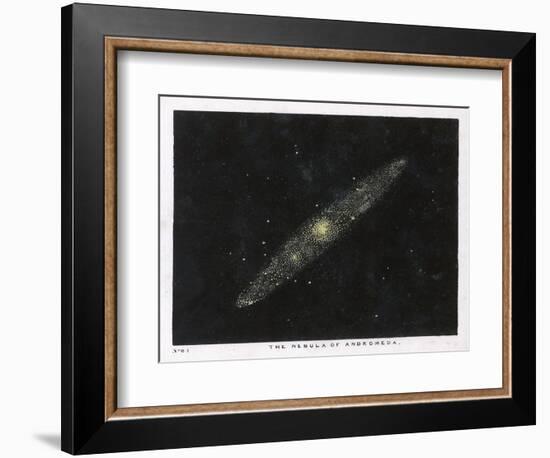The Nebula of the Constellation Andromeda-Charles F. Bunt-Framed Premium Giclee Print