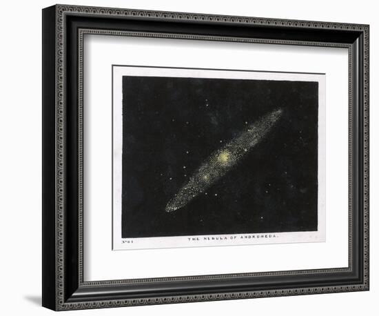 The Nebula of the Constellation Andromeda-Charles F. Bunt-Framed Premium Giclee Print