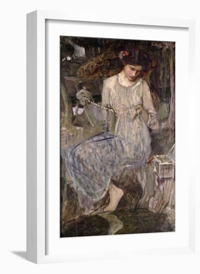 The Necklace, C.1909-John William Waterhouse-Framed Giclee Print