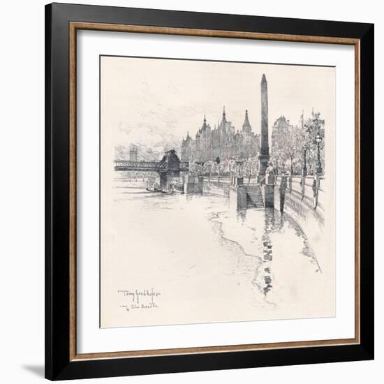 The Needle, C1902-Tony Grubhofer-Framed Giclee Print