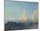 The Needle of Etretat, Low Tide; Aiguille D'Etretat, Maree Basse, 1883-Claude Monet-Mounted Giclee Print