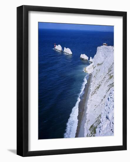 The Needles, Isle of Wight, UK-David Hunter-Framed Photographic Print