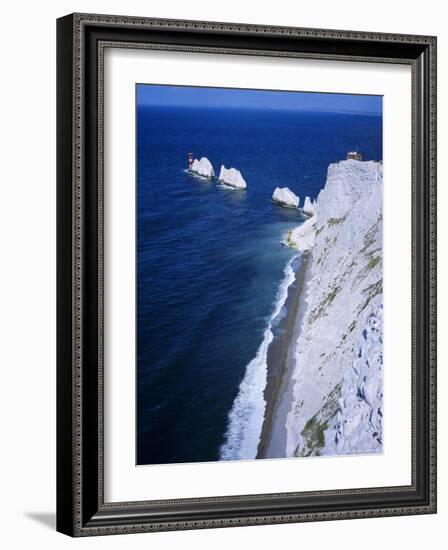 The Needles, Isle of Wight, UK-David Hunter-Framed Photographic Print