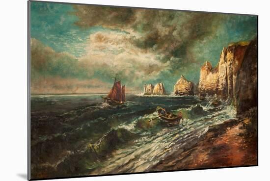 The Needles, Isle of Wight-Thomas Grimshaw-Mounted Giclee Print