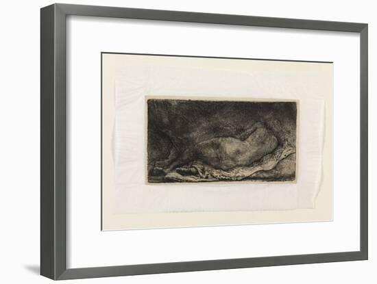 The Negress-Rembrandt van Rijn-Framed Giclee Print