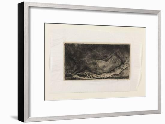 The Negress-Rembrandt van Rijn-Framed Giclee Print