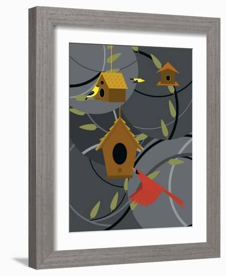 The Neighborhood-Marie Sansone-Framed Giclee Print