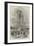 The Nelson Column, Trafalgar Square, 16 November 1843-null-Framed Giclee Print