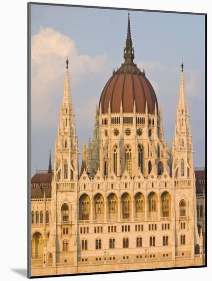 The Neo-Gothic Hungarian Parliament Building, Designed By Imre Steindl, Budapest, Hungary-Neale Clarke-Mounted Photographic Print