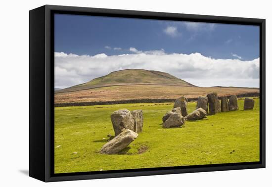 The Neolithic Swinside Stone Circle (Sunkenkirk Stone Circle)-Julian Elliott-Framed Premier Image Canvas