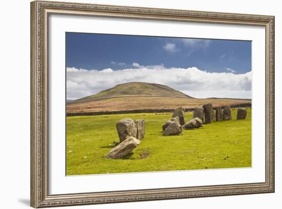 The Neolithic Swinside Stone Circle (Sunkenkirk Stone Circle)-Julian Elliott-Framed Photographic Print