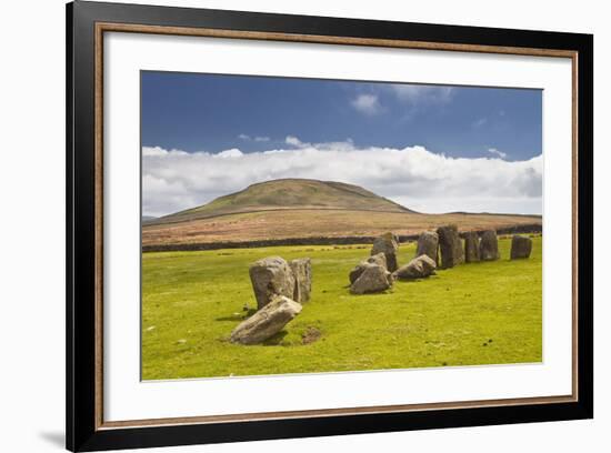 The Neolithic Swinside Stone Circle (Sunkenkirk Stone Circle)-Julian Elliott-Framed Photographic Print