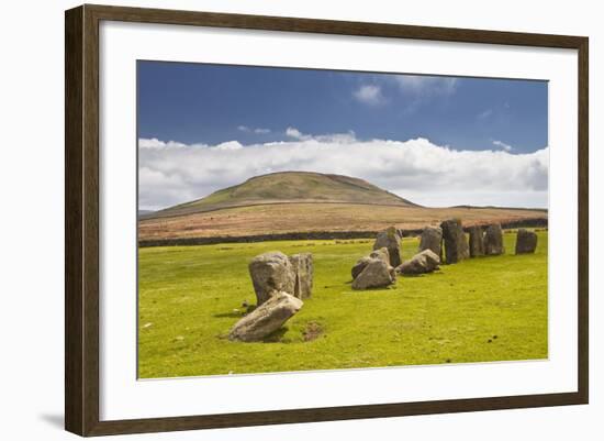 The Neolithic Swinside Stone Circle (Sunkenkirk Stone Circle)-Julian Elliott-Framed Photographic Print