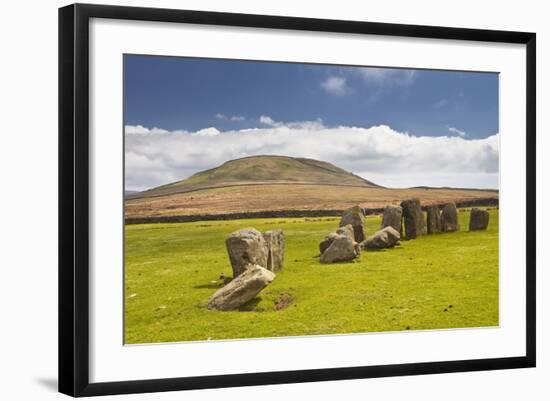 The Neolithic Swinside Stone Circle (Sunkenkirk Stone Circle)-Julian Elliott-Framed Photographic Print