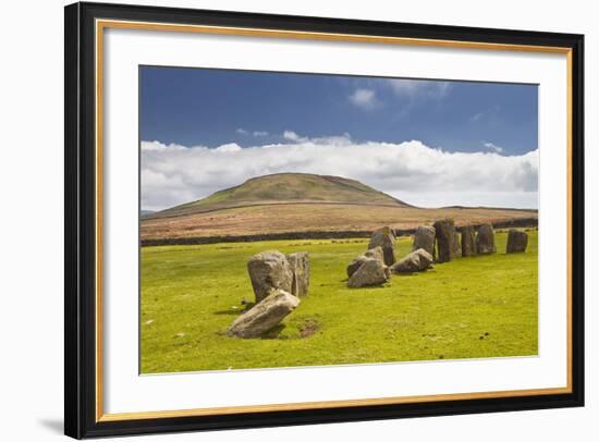 The Neolithic Swinside Stone Circle (Sunkenkirk Stone Circle)-Julian Elliott-Framed Photographic Print