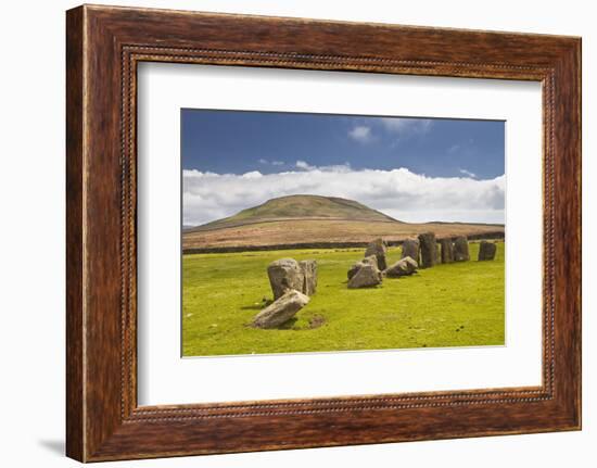 The Neolithic Swinside Stone Circle (Sunkenkirk Stone Circle)-Julian Elliott-Framed Photographic Print