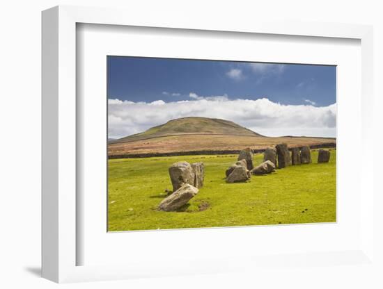 The Neolithic Swinside Stone Circle (Sunkenkirk Stone Circle)-Julian Elliott-Framed Photographic Print