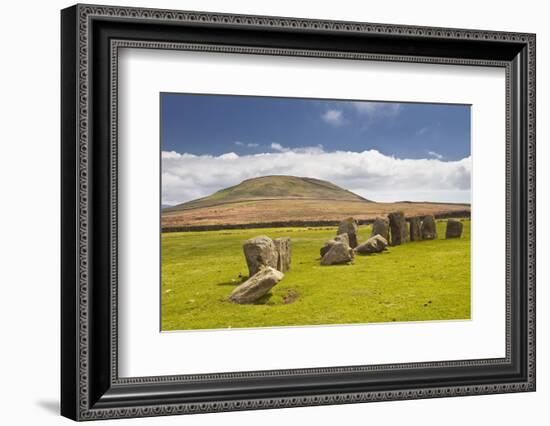 The Neolithic Swinside Stone Circle (Sunkenkirk Stone Circle)-Julian Elliott-Framed Photographic Print