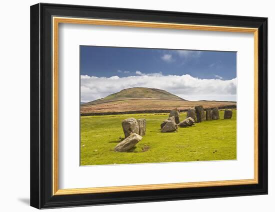 The Neolithic Swinside Stone Circle (Sunkenkirk Stone Circle)-Julian Elliott-Framed Photographic Print