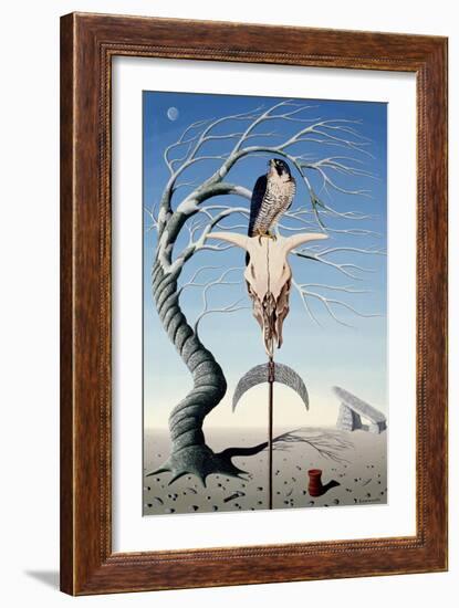 The Neolithic Totem-Peter Szumowski-Framed Giclee Print