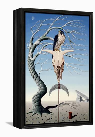 The Neolithic Totem-Peter Szumowski-Framed Premier Image Canvas