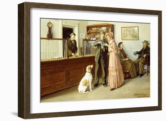 The Nest Egg-Abbott Fuller Graves-Framed Giclee Print