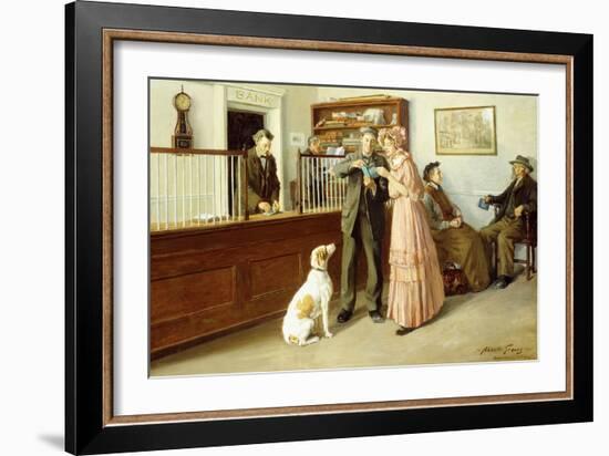 The Nest Egg-Abbott Fuller Graves-Framed Giclee Print