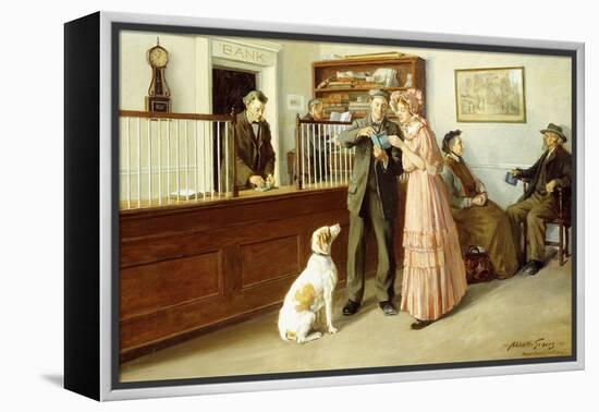 The Nest Egg-Abbott Fuller Graves-Framed Premier Image Canvas