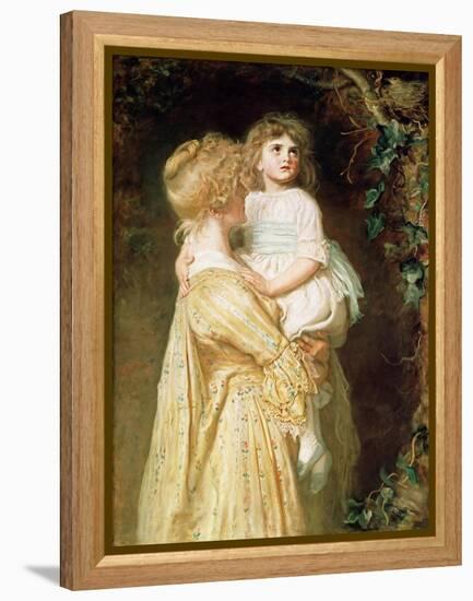 The Nest-John Everett Millais-Framed Premier Image Canvas