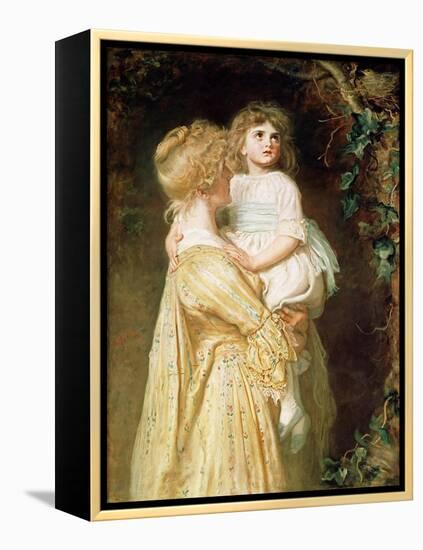 The Nest-John Everett Millais-Framed Premier Image Canvas