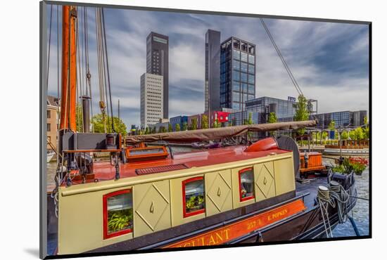 The Netherlands, Frisia, Leeuwarden, Harbour-Ingo Boelter-Mounted Photographic Print