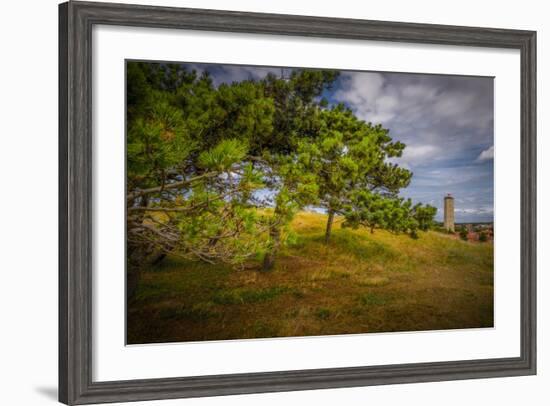 The Netherlands, Frisia, Terschelling, Lighthouse-Ingo Boelter-Framed Photographic Print