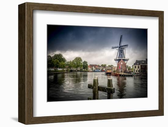 The Netherlands, Haarlem, Mill, Windmill, De Adriaan-Ingo Boelter-Framed Photographic Print