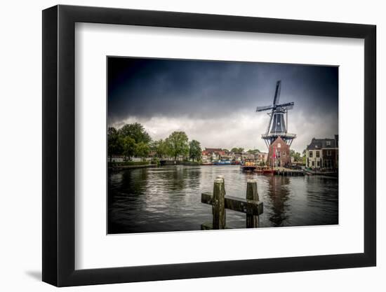 The Netherlands, Haarlem, Mill, Windmill, De Adriaan-Ingo Boelter-Framed Photographic Print