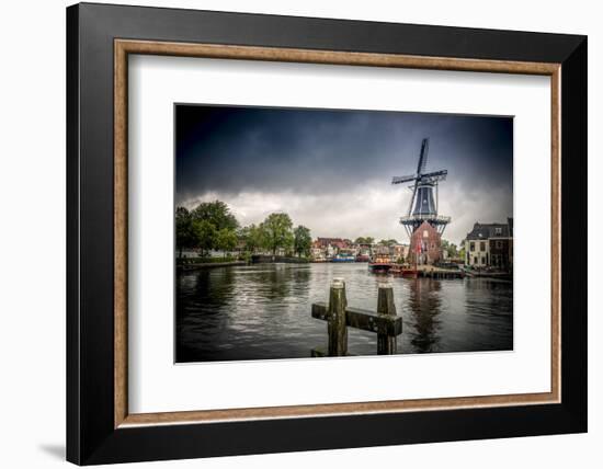 The Netherlands, Haarlem, Mill, Windmill, De Adriaan-Ingo Boelter-Framed Photographic Print