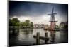 The Netherlands, Haarlem, Mill, Windmill, De Adriaan-Ingo Boelter-Mounted Photographic Print