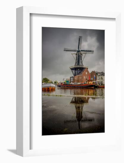 The Netherlands, Haarlem, Mill, Windmill, De Adriaan-Ingo Boelter-Framed Photographic Print