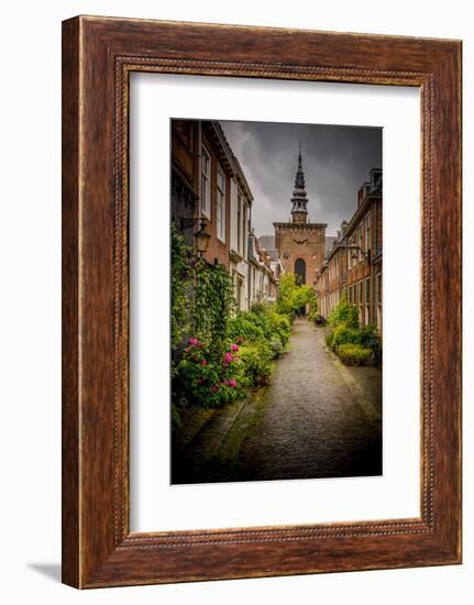 The Netherlands, Haarlem, Street, Lane-Ingo Boelter-Framed Photographic Print