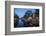 The Netherlands, Holland, Amsterdam, Prinsengracht, blue hour-olbor-Framed Photographic Print