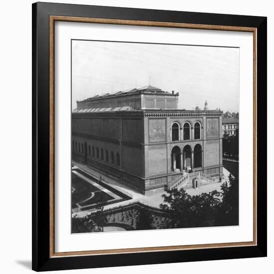 The Neue Pinakothek, Munich, Germany, C1900-Wurthle & Sons-Framed Photographic Print