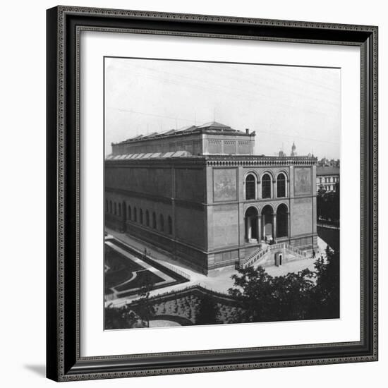 The Neue Pinakothek, Munich, Germany, C1900-Wurthle & Sons-Framed Photographic Print