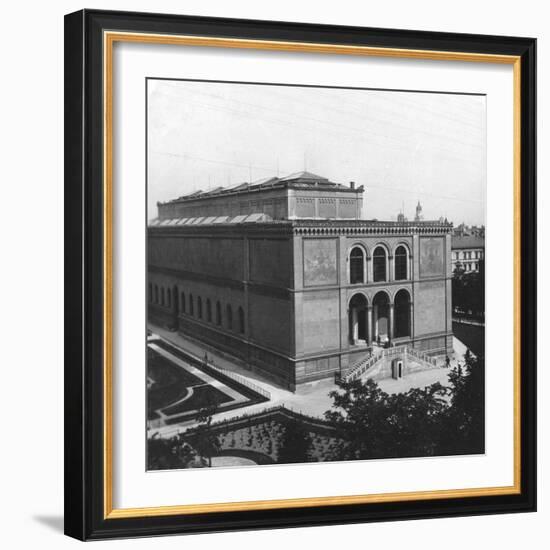 The Neue Pinakothek, Munich, Germany, C1900-Wurthle & Sons-Framed Photographic Print
