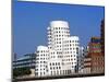 The Neuer Zollhof Building by Frank Gehry at the Medienhafen, Dusseldorf, North Rhine Westphalia-Yadid Levy-Mounted Photographic Print