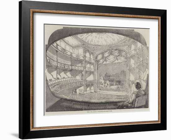 The New Adelphi Theatre-Thomas Harrington Wilson-Framed Giclee Print