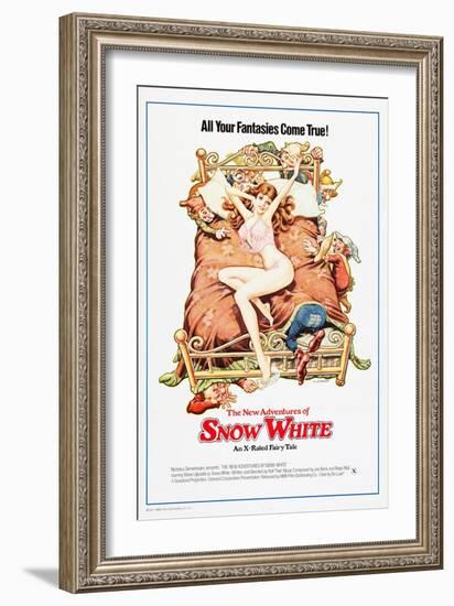 THE NEW ADVENTURES OF SNOW WHITE (aka GRIMM'S FAIRY TALES FOR ADULTS-null-Framed Art Print