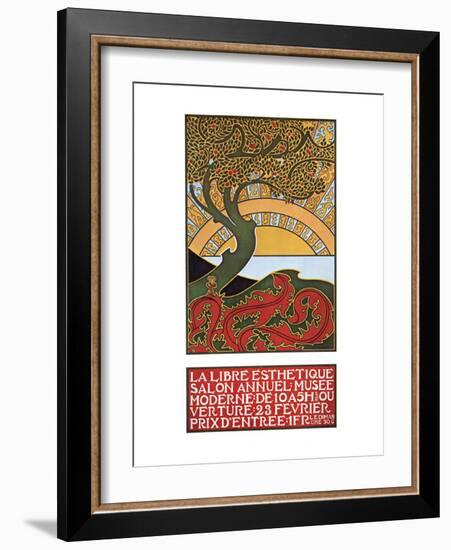 The New Aesthetic - Modern Museum-Alphonse Mucha-Framed Premium Giclee Print