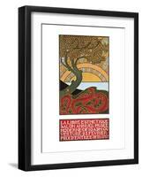 The New Aesthetic - Modern Museum-Alphonse Mucha-Framed Art Print