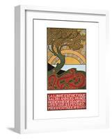 The New Aesthetic - Modern Museum-Alphonse Mucha-Framed Art Print