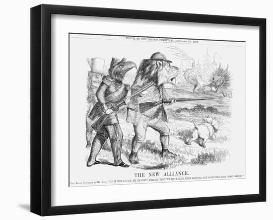 The New Alliance, 1859-null-Framed Giclee Print